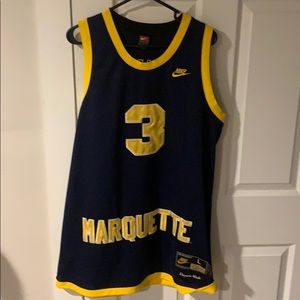 Dwayne Wade Marquette Jersey Large